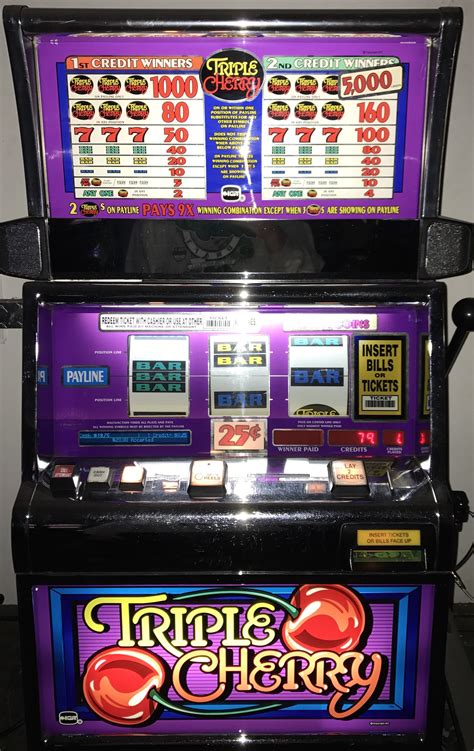 Triple Cherry Slot Machine